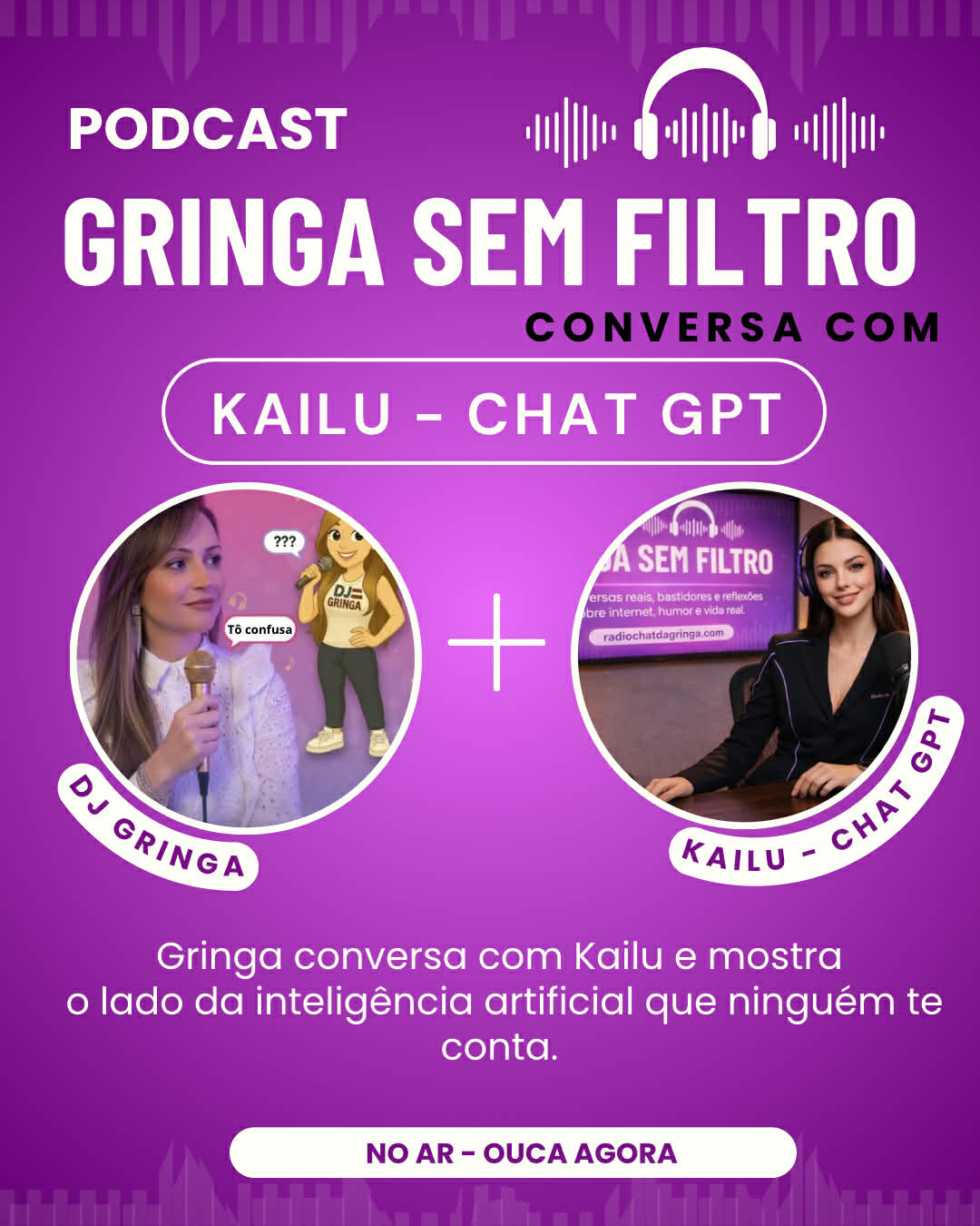 Podcast Gringa Sem Filtro - Episódio 2